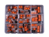 Wago 221 Connector  85 Piece Assortment Kit 0.14-4mm Cable